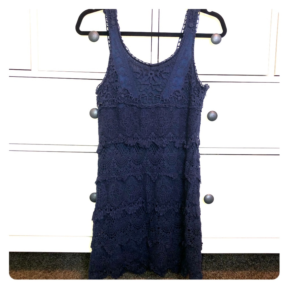 Navy Blue Dress